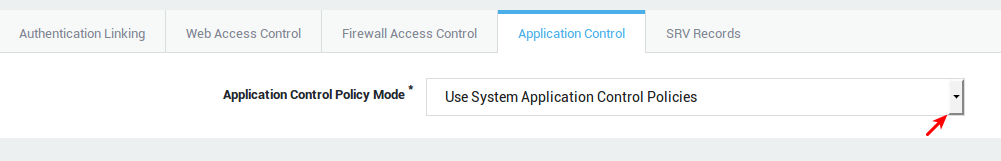 Computer-level Application Control Policy Configuration