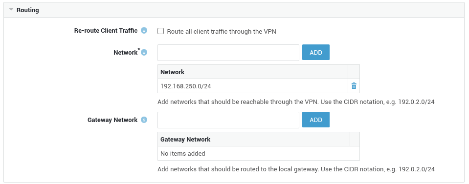 Push-to-Client Configuration