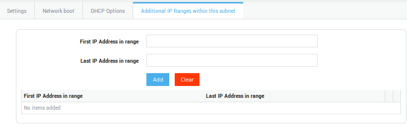 Additional IP Ranges