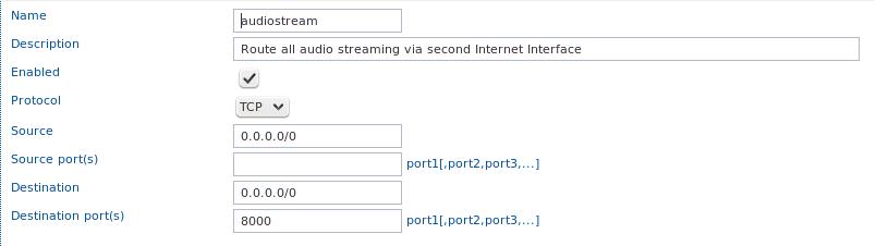 Routing all Audio Streaming via the Secondary Internet Device