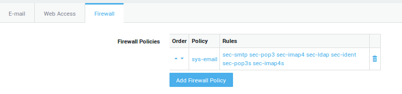 Firewall Access to AXS Guard Mail Services