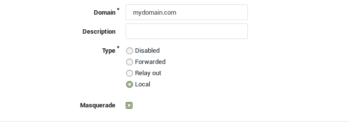 Adding E-mail Domains