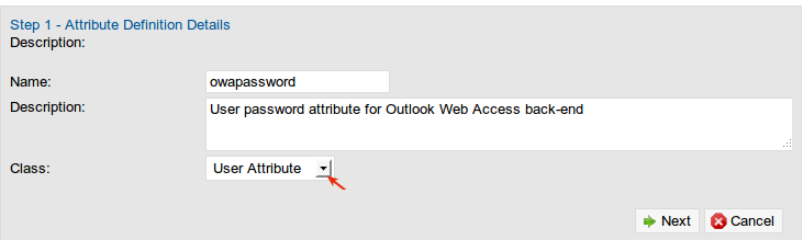 Attribute Definition Details